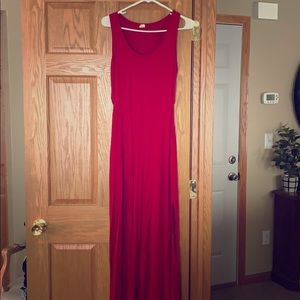 Red Maxi Dress